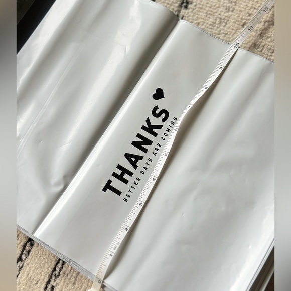 White 100PCS *Poly Mailers 9.75x12.25 Inch. - Picture 3 of 6